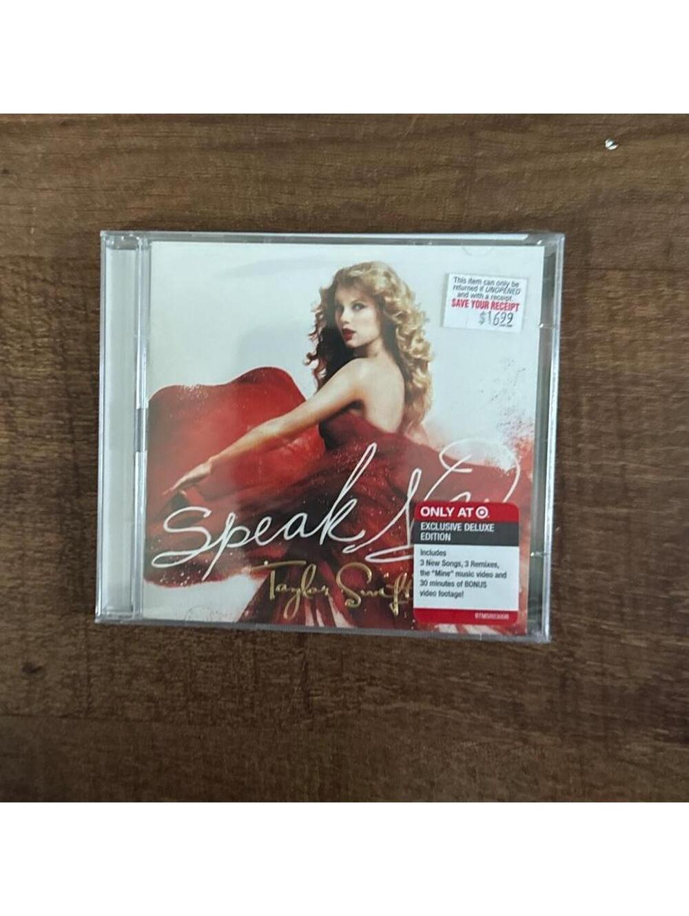 Taylor Swift  Red and White Cds-and-vinyl